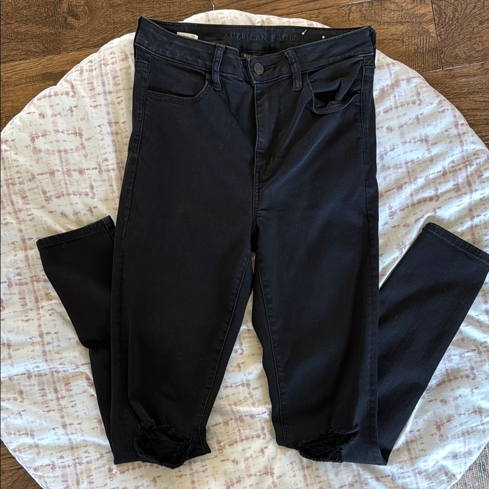 American Eagle Outfitters Women's Black Jeans